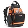 WISEPRO Tool Backpack, Hard-Based Tradesman Backpack, Heavy-Duty Tool Carrier Bag for Electricians, Construction, Men