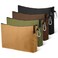 4 Pack Tool Pouch Multipurpose Tool Bag with Zipper Clip,Canvas Tool Bag Flat Bottom Storage Bags Organizer Pouch for Tools, Gadgets,Accessary, Stationary,12 x 6 Inch