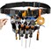 Pulchrum Tool Belt with 21 Pocket, Magnetic Tool Pouch for Framers Carpenter Electrician Construction, Air-Mesh Padded Work Apron Fits Waists Up to 50 Inches