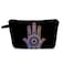 YULUENZE Eye Pattern Gift Evil Eye Makeup Bag Cute Small Organizer Bag with Zipper Evil Eye Print Cosmetic Bag Birthday Gifts for Women Friends Sisters