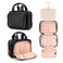 Elite Dance Gear Travel Toiletry Bag with Mirror - Cosmetic Travel Bag with Hanging Hook for Women &amp; Men - Travel-Sized Container for Travel Accessories, Travel Essentials, Toiletries, Jewelry