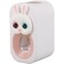 FOMIYES Automatic Toothpaste Dispenser Wall Mounted Toothpaste Holder Cute Bunny Toothpaste Squeezer for Kids Family