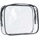 ScivoKaval Clear Carry-On Travel Toiletry Bag TSA 3 1 1 Airline Quart Bag 1 Quart Sized with Zipper for Men and Women 1 Pack