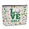 Golf Lover Gifts for Golfer Golf Gifts Inspirational Gifts for Women Men Him Her Player Coach Makeup Bag Golfing Gifts for Women Christmas Birthday Gifts Travel Toiletry Makeup Organizer Zipper Pouch
