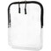 Jaasuee Clear Travel Toiletry Bags - Transparent Cosmetic Bag for Travel Liquids &amp; Miscellaneous Items - Reusable and Suitable Size for Luggage