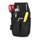 Electricians Tool Bag, Electrician Tool Pouch, Clip On Tool Belt Bag for Tools, Screws, and Nails with Multiple Pockets Hardware Tools Pouch for an Electrician, HVAC Tech, Plumber, Carpenter,