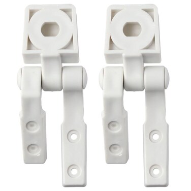 napkery Lncludes 2pcs Toilet Pair Plastic Seat Hinge Seat Covers Bolts Kit Toilet Toilet