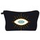 EXCEART Evil Eye Cosmetic Travel Bag Zipper Pouch Trave Makeup Organizer Toiletry Accessories Household Toiletry Bag Decorative Cosmetic Pouch Convenient Lady Makeup Case