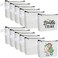 12 Pack Blank Canvas Makeup Bags Bulk DIY Craft Zipper Pencil Pouch Bag Multipurpose Cosmetic Toiletry Pouch Organizer Case for Travel Storage Sublimation, 7.5 x 5.1 x 1.8 Inch