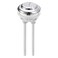 uxcell Toilet Tank Button Dual Push Flushing Toilet Button Adjustable Replacement Button for 48mm(1.89") Hole Toilet Water Tank
