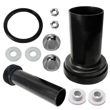 OasisFlow Wall Hung Toilet Pipe Connector, Compatible with Geberit 152.404.46.1 Bidet &amp; Bidet Parts, Durable Plastic Material, Easy Installation for Geberit Toilet Parts