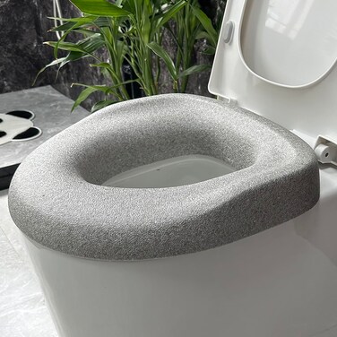 ZXMOBY Toilet Seat Riser - Adds 3 Inch of Height to Toilet - with 300 Pound Weight Capacity,no installation,for Seniors Adults Elderly Handicap Disabled Fits Most Standard and Elongated Toilets
