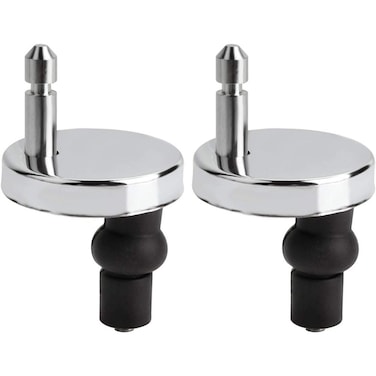 Leadigol Toilet Seat Hinges Fixing Standard Replacement Toilet Seats Top Fix Hinge Universal Release Quick for 2pcs Hardwares