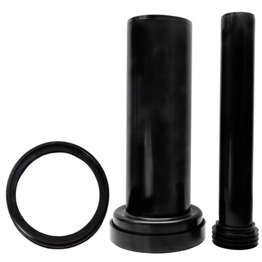 PuritySage Wall Hung Toilet Tank Connector Set with Extended Pipes,Compatible with Geberit 152.441.46.1,Toilet Replacement Parts with HDPE Material,Easy Installation