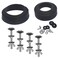 Universal Toilet Tank to Bowl Gasket &amp; Tank to Bowl Bolts, with 2 Kind Gasket and 4 Pcs 3.15&acirc;&euro;&tilde;&acirc;&euro;&trade;Stainless Steel Heavy Duty Rustproof Bolt, Fit Most 2-Inch and 3-Inch Flush Valve Opening