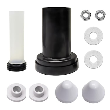 PuritySage Wall Hung Toilet Tank Pipe Connector Set,Compatible with Geberit 152.404.46.1/240.752.11.1,Toilet &amp; Bidet Replacement Parts with HDPE Plastic,Easy Installation