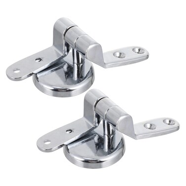 Toilet Seat Hinges Replacement: 1 Set Soft Close Elongated Toilet Seat Screws Toilet Lid Hinges Toilet Hinges Toilet Fixtures Toilet Parts Toilet Tank Bolts