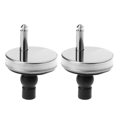 2pcs Toilet Seat Hinge Fixings Top Fix Nuts Screws Quick Release Hinges Fittings Back To Wall For Toilet Seat Hinges Replacement