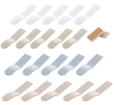 VinBee 20Pcs Fashion Toilet Seat Lifter&iuml;&frac14;&OElig;Avoid Touching Toilet Seat Handle Seat Cover Lifter&iuml;&frac14;&OElig;Handle Hygienic Clean, Adhesive,Hygiene