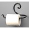 GoCraft Handmade Bathroom Lavatory Toilet Paper Holder   Wall Mount, Wrought Iron Forged Metal Dispenser