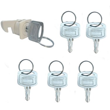 6PCS DK1100 Toilet Paper Dispenser Key, Compatible for Tork SCA 1100 Paper Towel and Toilet Tissue Dispenser