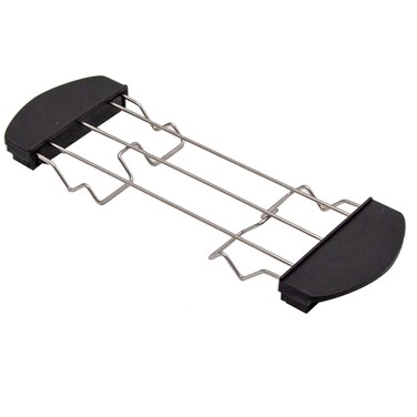 Toast Rack Stainless Steel Toaster Warming Rack Toaster Cooling Grid Bread Rack Grilling Rack Holder Toaster Holder Rack for Outdoor Hiking Kitchen 26cm