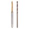 uxcell M2 x 0.4 Spiral Point Thread Tap and 1.6mm Drill Bit Set, Metric Titanium Plated Cobalt High Speed Steel Machine Screw Thread Tap Threading Tool