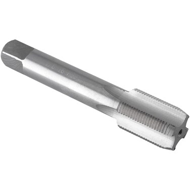 Burkit 7/8"-18 UN Thread Tap Right Hand, HSS 7/8 x 18 UN Straight Fluted Machine Tap