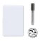 LEONTOOL 1/2"-28 UNEF Tap And Die Set, HSS 1/2 x 28 UNEF High Speed Steel Machine Thread Screw Tap with Round Threading Die Right Hand, Tap &amp; Die Kit for Nut Screw Bolt Thread Repair