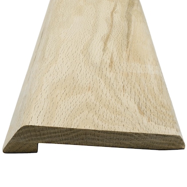 Kigley Solid Red Oak Interior Threshold Wood Overlap Threshold Transition Doorways Reducer Threshold, 4 Inches Wide, 36 Inches Long