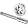 Burkit 1/2"-13 UNC Tap and Die Set Left Hand, 1/2 x 13 UNC Machine Thread Tap and Round Die