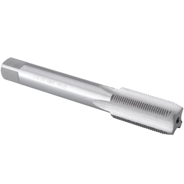Burkit 5/8"-24 UNEF Thread Tap Left Hand, HSS 5/8 x 24 UNEF Straight Fluted Machine Tap
