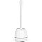 Toilet Brush and Holder, Toilet Bowl Brush with Ventilated Holder and Ergonomic Long Handle, Durable Bristles Toilet Scrubber Set for Bathroom Cleaning