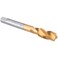 Burkit 7/16"-20 UNF Spiral Flute Tap, HSS Titanium Coated Spiral Flute Plug Threading Tap 7/16 x 20 UNF