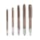 uxcell M3 M4 M5 M6 M8 Hand Threading Tap Set High Speed Steel Straight Flutes Metric Thread Screw Taps Bronze Tone 5pcs