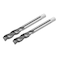 uxcell 2pcs Spiral Flute Thread Taps, 5/16-24 UNF 2B Screw Threading Tap, Machine Tapping Tools for Machinist Repair (6542 High Speed Steel, Uncoated)