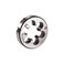 uxcell M20 x 1 Metric Round Die, Machine Thread Right Hand Threading Die, Alloy Steel Screw Thread Cutting Die