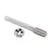 uxcell 7/16"-20 UNF Tap and Die Set, HSS Machine Thread Tap with Round Threading Die, Right Hand