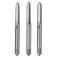 uxcell 3pcs Hand Tap Set, 1/4-20 UNC Taper/Plug/Bottom Thread Screw Taps, High Speed Steel Hand Threading Tapping Tool Kit