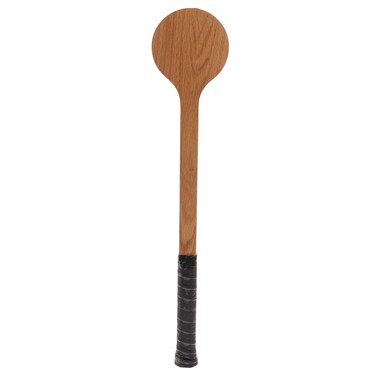 Tennis Pointer Wood Spoon Tennis Sweet Spot Trainer Racket Swing Practice Training Aid with Storage Bag for Sports (Standard model-60cm)