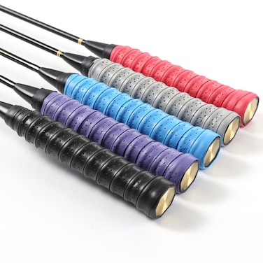 Tennis Racket Grip Tape Badminton Handle Overgrip Pickleball Racquet Grips Replacement Wrap Padel Handle Overgrips Foam Dry Hands