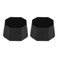 POCREATION 2Pcs Tennis Racket Butt Silicone End Cover, Suitable, for Tennis and Racquetball Racket, Repair Broken Racket Back