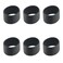 Ruiwaer 6PCS Black Tennis Racquet Grips Tennis Racket Grip Band Badminton Tennis Ball with Adsorption Grip in Place Non-Slip Badminton Tennis Absorbent Overgrip