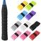 Oruola 10pcs Badminton Grip,Tennis Grip Tape,Tennis Racket Grip Tape,Pickleball Overgrip,Anti Slip Pickleball Grip Replacement for Absorbent Dry Feel for Tennis Badminton(Muticolors)