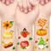 84 PCS Thanksgiving Temporary Tattoo Waterproof Pumpkin Tattoos Stickers for Kids Children Party Favors