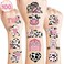 Holy Cow Im Two Temporary Tattoos Pink Cow 2nd Birthday Party Decorations Favors Supplies Cow Themed Stickers 10 Sheets 100 PCS Gifts for Baby Girls Boys Decor Class School Carnival Christmas