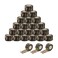 EZ Tattoo Grip Tape - 24PCS (1inch x 5 Yard) Camo Self Adhesive Bandage for Wrist &amp; Ankle Sprain Swelling, Disposable Roll Tattoo Grip Tube Tape for Tattoo Machine and Tattoo Supplies Pet Bandage