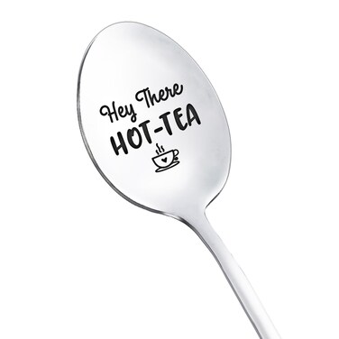 BFF Best Friends Spoon Gifts for Women Teen Girls Hey There Hot Tea Spoons for Best Friend Friendship Gift for Women Bestie Coffee Tea Lover Gifts Spoon