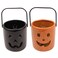 Trinity Church Supply Mini Pumpkin Tea Light Candle Holders, Halloween Jack O Lantern Decor, Festival Tabletop Centerpieces, 3 Inches