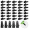 Tarp Clips Heavy Duty Lock Grip, 40 Pack Tarp Clamps Heavy Duty, Shark Tent Fastener Clips Holder, Pool Awning Cover Bungee Cord Clip, Car Cover Clamp